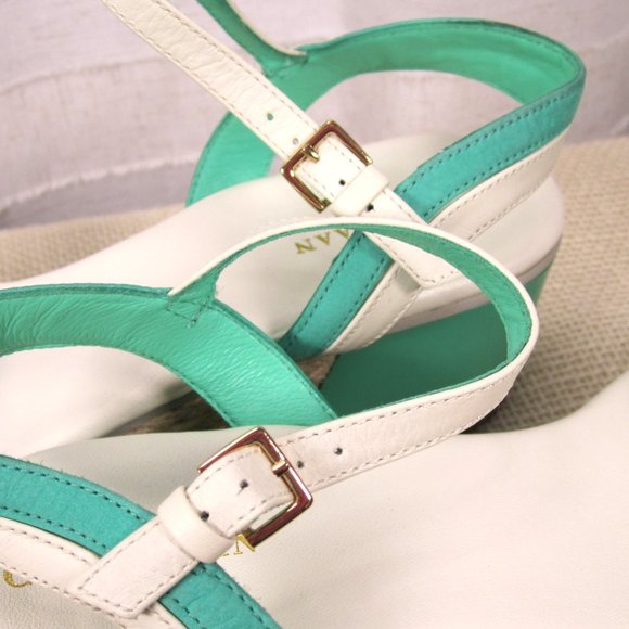 Cole Haan Arden Platform Espadrille Platform Sandal in Green Thumb - 6.5 - Picture 10 of 14